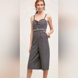 Anthropologie Elevenses  Jumpsuit